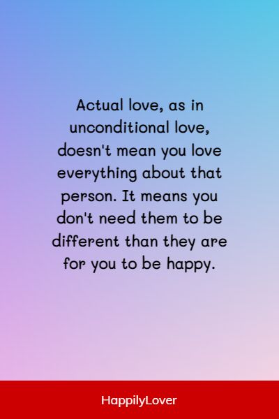 cute unconditional love quotes