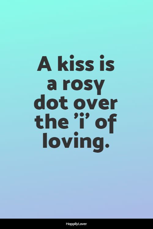 funny kissing quotes