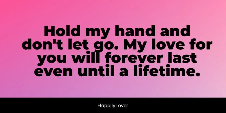 160+ Holding Hands Quotes - Happily Lover