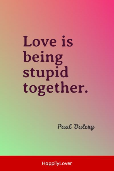 short being in love quotes