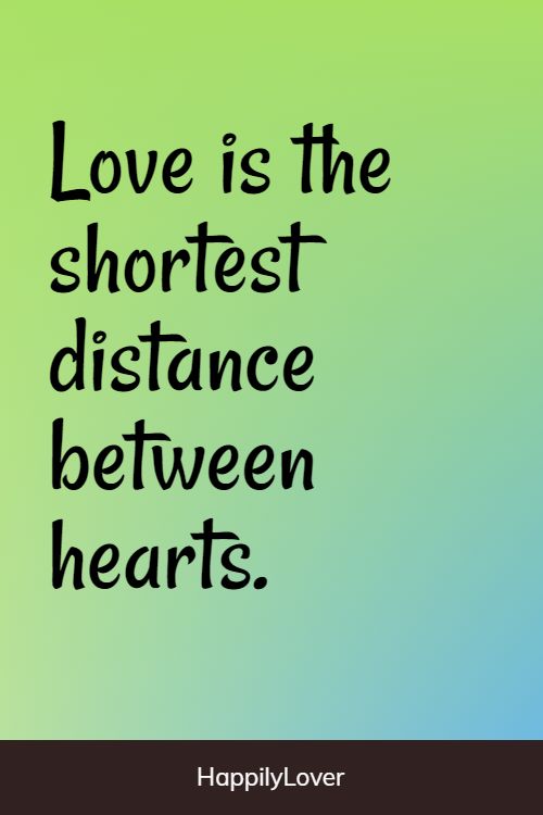 shortest long distance relationship quotes