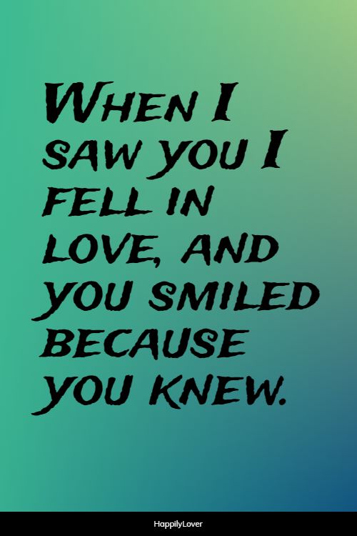 smiling romantic love quotes