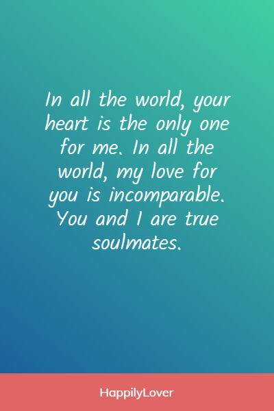 soulmate quotes for him