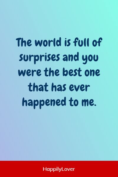 cute unexpected love quotes