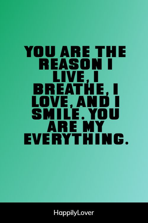cute you are my everything quotes