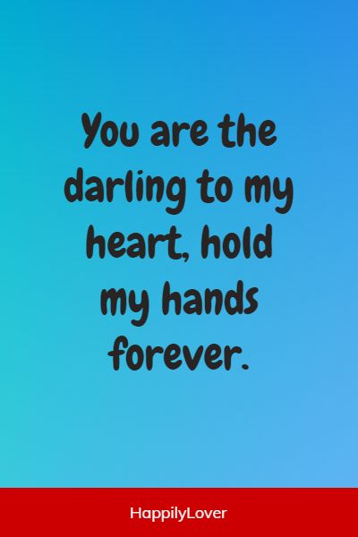 sweet holding hands quotes