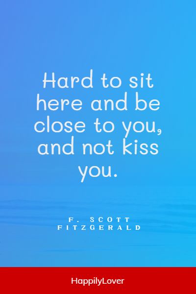 touching kiss quotes