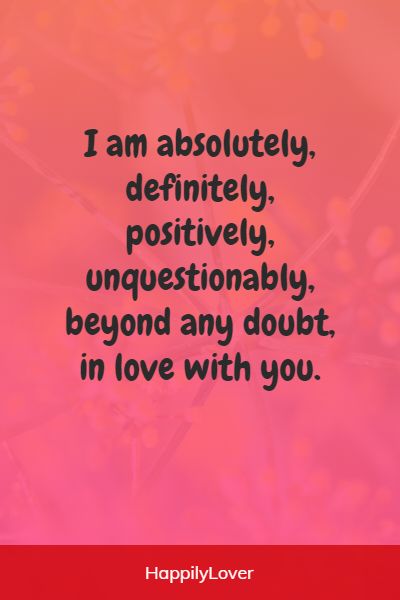 best affection quotes for him