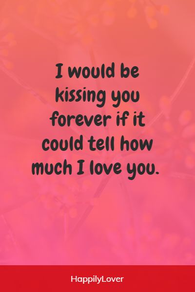 cute affection quotes for him