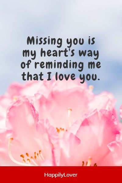 lovely missing him quotes
