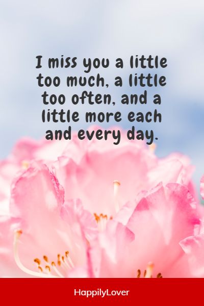 romantic i miss you quotes for him