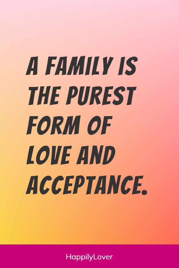 sweet family quotes