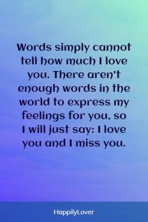 192+ Romantic I Miss You Messages - Happily Lover
