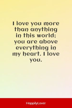 312+ I Love You More Than Quotes From the Heart - Happily Lover