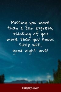 212+ Good Night My Love Messages, Wishes and Quotes - Happily Lover