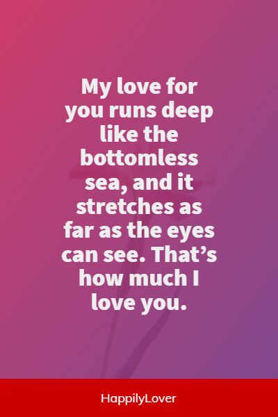 heartfelt deep love quotes