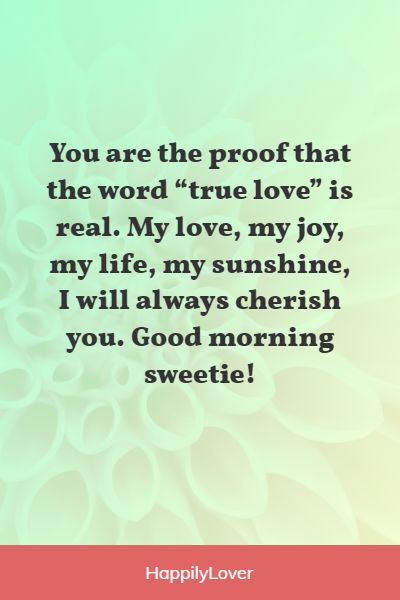 special good morning my love quotes