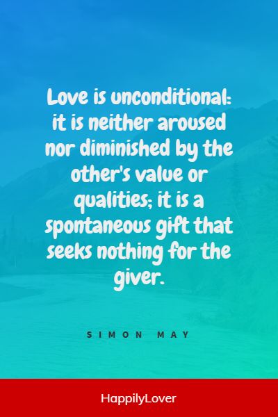 unconditional love quotes