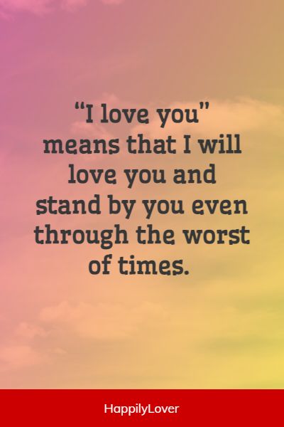 168+ Deep I Love You Quotes - Happily Lover