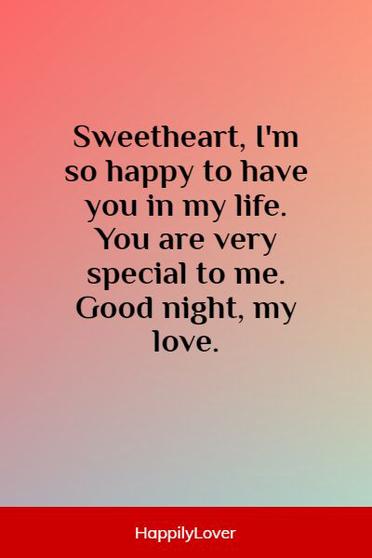 81 Cute Good Night Messages & Texts for Her in 2024 - Happier Human