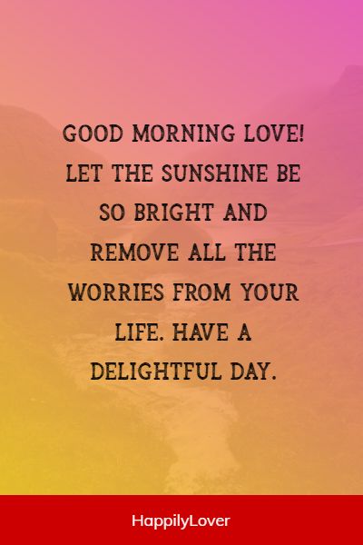 sweet good morning love messages for her