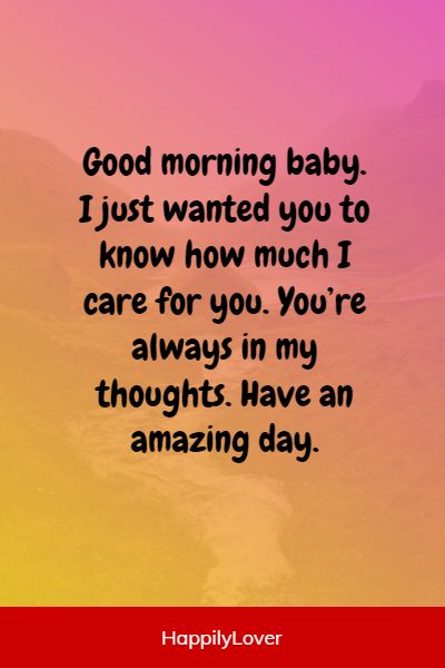 unforgettable good morning messages for her