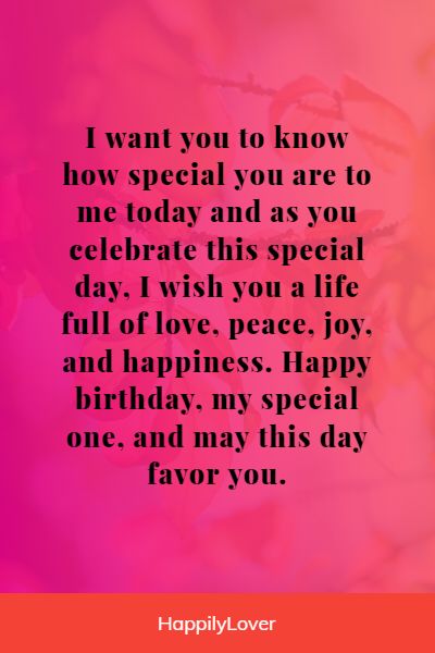 sweet happy birthday paragraph for her