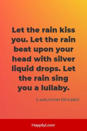 98+ Best Rain Quotes - Happily Lover