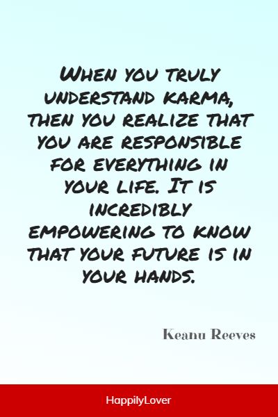 best karma quotes