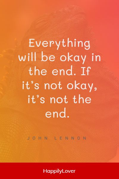 positive everything will be ok quotes