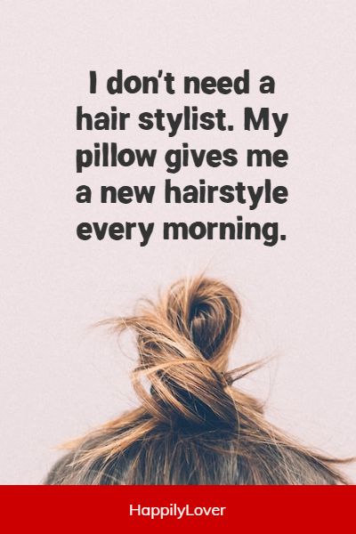 clever hair quotes