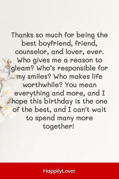 cute happy birthday paragraph for him