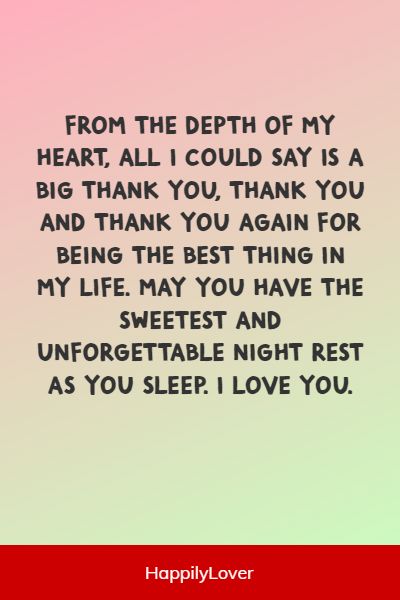 heart touching goodnight love paragraphs for him