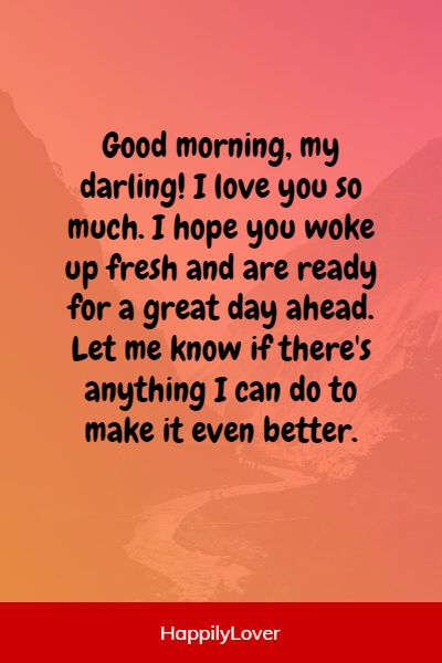 romantic good morning love quotes for her