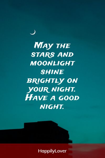 beautiful good night message