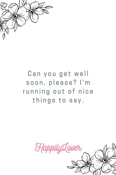 best funny get well soon messages