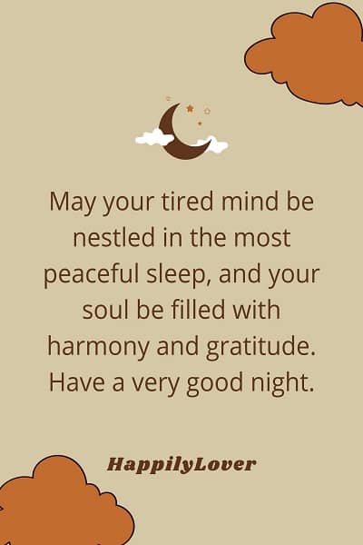 best good night message for friends