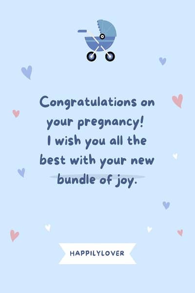 best pregnancy congratulations