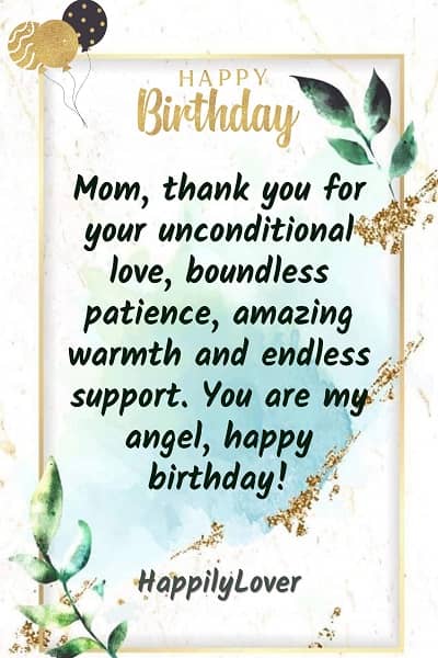 birthday greetings for mom