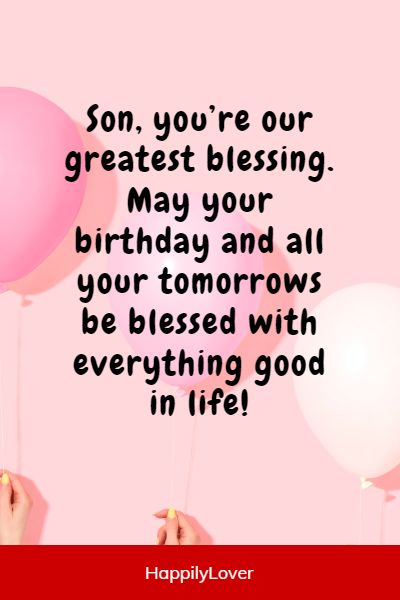 birthday quotes for my son