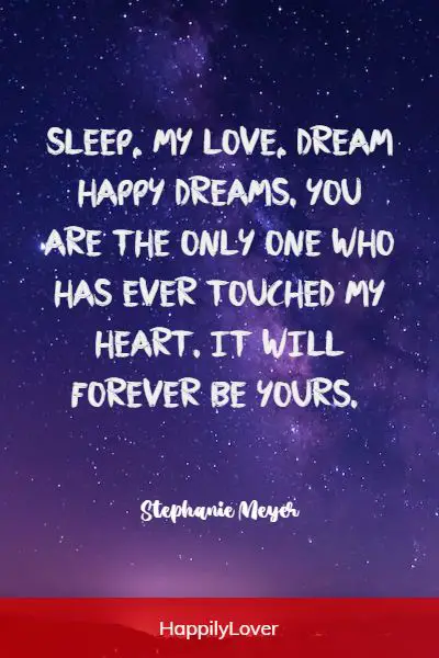 charming goodnight quotes for her