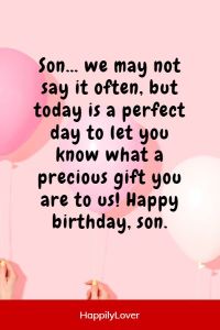 218+ Best Happy Birthday Wishes for Your Son - Happily Lover