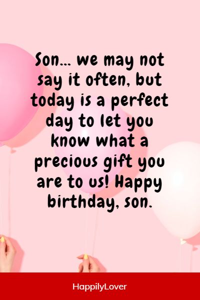 happy birthday wishes to my son
