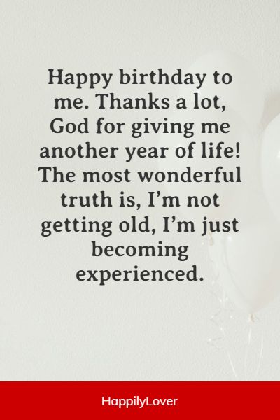 birthday quotes for me