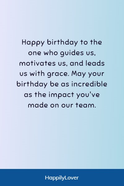 birthday wishes boss