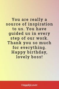 185+ Best Birthday Wishes for Boss: Creative Messages - Happily Lover