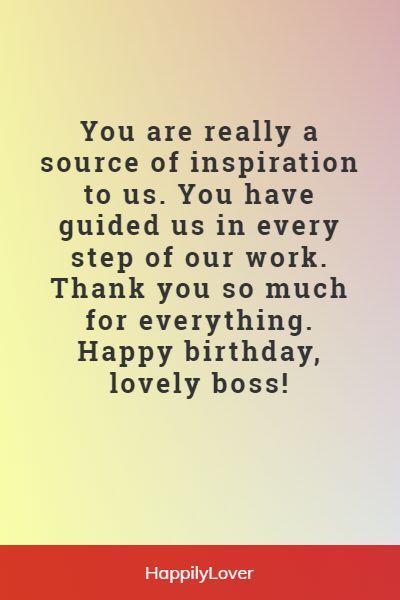 boss birthday