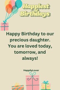 172+ Birthday Wishes for Your Daughter From the Heart - Happily Lover
