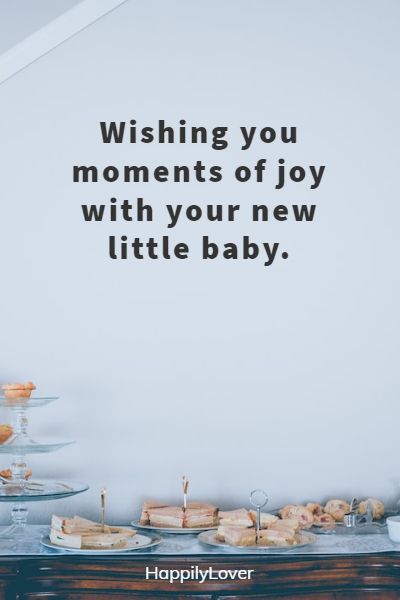 baby shower card message