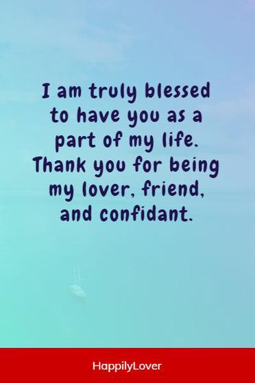love thank you quotes for him